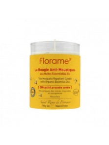 VELA REPELENTE MOSQUITOS 170GR BIO - FLORAME - 3516170025288
