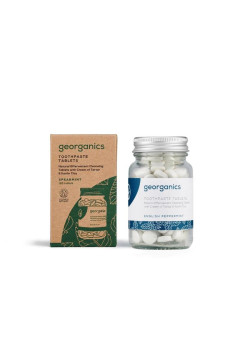 PASTA DENTAL PASTILLA MENTA 120 UNIDADES - GEO ORGANIC - 5060480200210