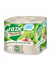 PAPEL WC 8 ROLLOS MAXI - GRAZIE - 8005892346214 no_image