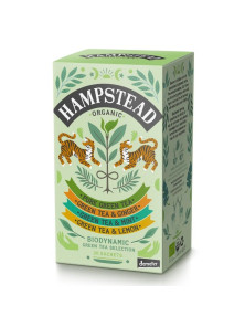 GREEN TEA SELECTION 20 BOLSITAS BIO - HAMPSTEAD - 813427000856