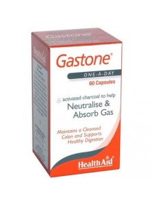 **GASTONE CARBON PURO 260MG 60 CAPSULAS - HEALTH AID - 5019781016464 no_image