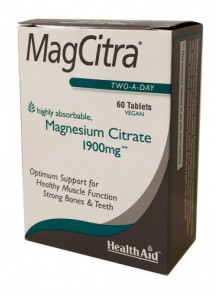 MAGCITRA 60 COMPRIMIDOS - HEALTH AID - 5019781026036