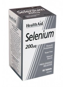 SELENIO 200µG 60 TABLETAS - HEALTH AID - 5019781020010 no_image