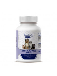 ARTICULACIONES SANAS 100 COMPRIMIDOS MASTICABLES 1G - HEALTHY PETS - 8431081800203