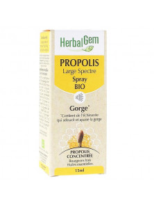 PROPOLIO SPRAY GARGANTA 15ML BIO - HERBALGEM - 5420008531378