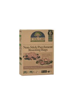 BOLSAS DE PAPEL PARA HORNEAR 6 UNIDADES - IF YOU CARE - 770009250736