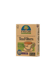 FILTROS DE TE PAPEL TAÑAMO PEQUEÑO 100 UNIDADES - IF YOU CARE - 770009250071