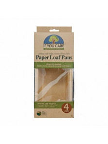 MOLDE DE PAPEL PARA HORNEAR RECTANGULAR 4 UNIDADES - IF YOU CARE - 770009250712