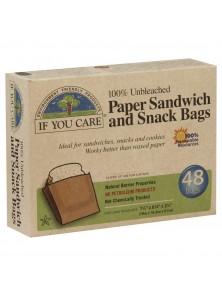 BOLSAS DE PAPEL PARA SANDWICH 48UD - IF YOU CARE - 770009250262 no_image