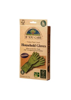GUANTE DE LATEX TALLA GRANDE - L - IF YOU CARE - 770009250293