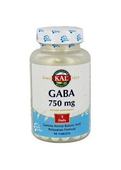GABA 750MG 90 COMPRIMIDOS - KAL - 021245560388
