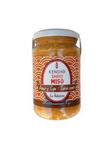 MISO SHIRO DE ARROZ Y SOJA ECO SIN PASTEURIZAR 380GR BIO - KENSHO - 606110966481