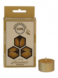 VELAS DE TE CERA DE ABEJA CAJA 6 UNIDADES - KERZENFARM - 4008542030130 no_image