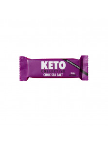 KETO BARS CHOC SEA SALT 2.8GR - KETO COLLECTIVE - 5060823510006