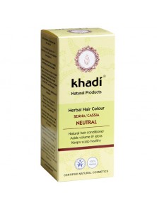 HENNA CASSIA 100% PURA NEUTRA 100GR BIO - KHADI - 4260378040138 no_image