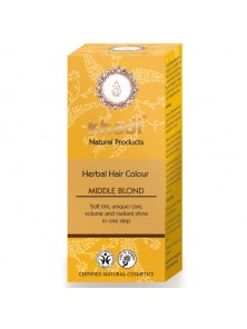 HENNA RUBIO MEDIO 100GR BIO - KHADI - 4260378040022