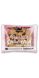 GALLETA VAINILLA COCO CHIPS 50GR BIO - KOOKIE CAT - 3800232730518