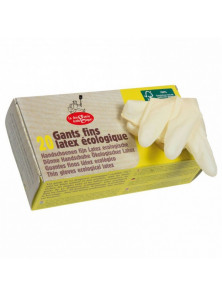 GUANTES DE LATEX DESECHABLES TALLA M 20 UNIDADES - LA DROGUERIE ECOLOGIQUE - 3760138836724 no_image