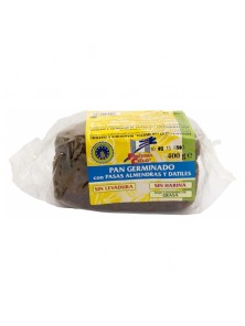 PAN GERMINADO CON PASAS ALMENDRAS Y DATILES 400GR BIO - LA FINESTRA SUL CIELO - 8436545623886 no_image