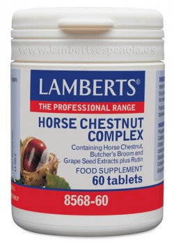 CASTAÑO DE INDIAS COMPLEX 60 TABLETAS - LAMBERTS - 5055148403522
