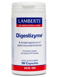 DIGESTIZYME 100 CAPSULAS - LAMBERTS - 5055148403003 no_image
