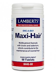 MAXI HAIR (BIENESTAR DEL CABELLO) 60 TABLETAS - LAMBERTS - 5055148414252 no_image