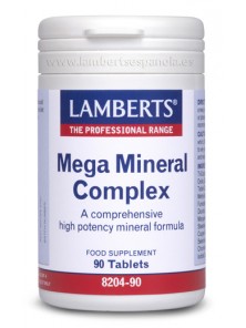 MEGA MINERAL COMPLEX 90 TABLETAS - LAMBERTS - 5055148400514 no_image