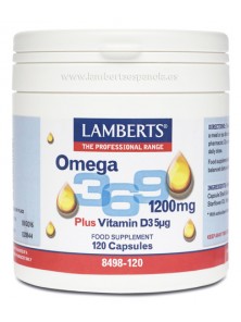 OMEGA 3-6-9 120 PERLAS - LAMBERTS - 5055148409135
