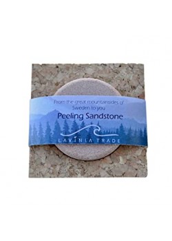 PIEDRA PEELING PARA LA CARA CON SOPORTE DE CORCHO - LAVINIA TRADE - 5714145060038