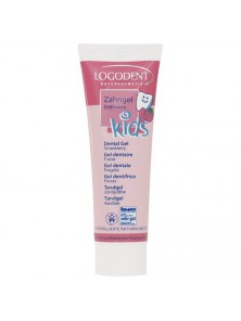 PASTA DE DIENTES GEL FRESA KIDS 50ML BIO - LOGONA - 4017645042346