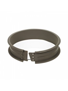 MOLDE REDONDO DESMONTABLE DE SILICONA CON BASE DE CRISTAL 26 CM - LURCH - 4019889129678 no_image