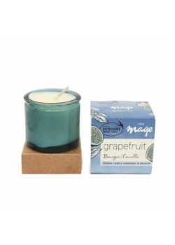 VELA ECOLOGICA CERA DE ABEJA GRAPEFRUIT TAMAÑO PEQUEÑO - MAGE - 5425023303351
