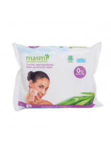 TOALLITAS DESMAQUILLANTES 20 UNIDADES BIO - MASMI - 8432984001070