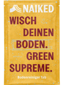 TABLETA LIMPIADOR DE SUELOS WIPE YOUR FLOOR GREEN SUPREME - NAIKED - 4260695650225 no_image