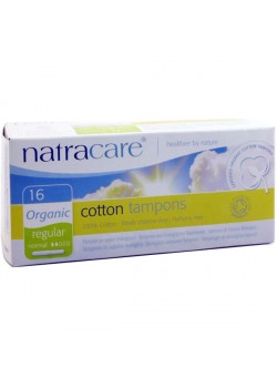 TAMPON REGULAR 16 UNIDADES CON APLICADOR BIO - NATRACARE - 782126008008