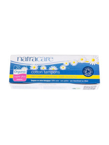 TAMPONES SUPER PLUS SIN APLICADOR 20 UNIDADES - NATRACARE - 782126002020 no_image