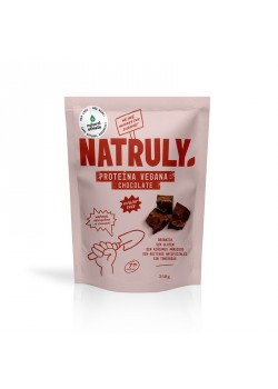 PROTEINA VEGANA 70% CHOCOLATE 350GR BIO - NATRULY - 8436575050454