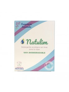 DETERGENTE TIRAS BIODEGRADABLE LAVANDA 40 LAVADOS - NATULIM - 8436617750038 no_image