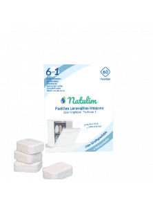 PASTILLA LAVAVAJILLAS MAQUINA 6 EN 1 30 UNIDADES - NATULIM - 8436617750007 no_image