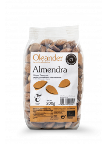 ALMENDRA CON PIEL 200GR BIO - OLEANDER - 8426684001515 no_image