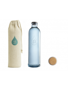 OM WATER FLYING GRATITUDE BOTELLA DE VIDRIO RECICLADO 1.23 LITROS - OM WATER GRATITUDE - 8437017918042 no_image