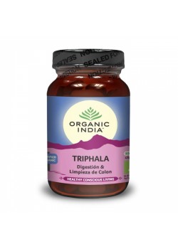 TRIPHALA 90 CÁPSULAS - ORGANIC INDIA - 851469000175