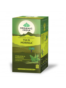 TULSI MORINGA 25 BOLSITAS BIO - ORGANIC INDIA - 801541508624