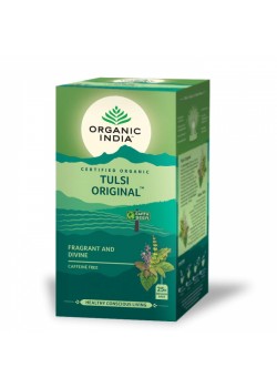TULSI ORIGINAL 25 BOLSITAS BIO - ORGANIC INDIA - 801541050505
