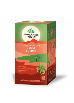 TULSI TUMMI 25 BOLSITAS BIO - ORGANIC INDIA - 801541507603