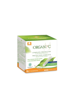 TAMPONES CON APLICADOR SUPER PLUS 16 UNIDADES - ORGANYC - 8016867007399
