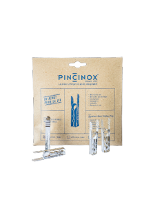 PINZAS DE LA ROPA ACERO INOXIDABLE 12 UNIDADES - PINCINOX - 3560300000010 no_image
