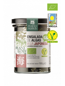 ENSALADA DE ALGAS JAPONESAS 160GR BIO - PORTO MUIÑOS - 8436565964587