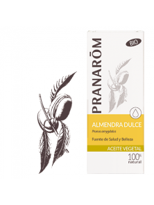 ACEITE VEGETAL ALMENDRA DULCE VIRGEN (PRUNUS AMYGDALUS) 50ML BIO - PRANAROM - 5420008518317 no_image
