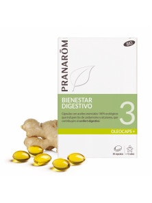 BIENESTAR DIGESTIVO OLEOCAPS  30 CAPSULAS - PRANAROM - 5420008527944 no_image